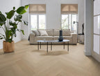 Herringbone dryback warm natural sfeer
