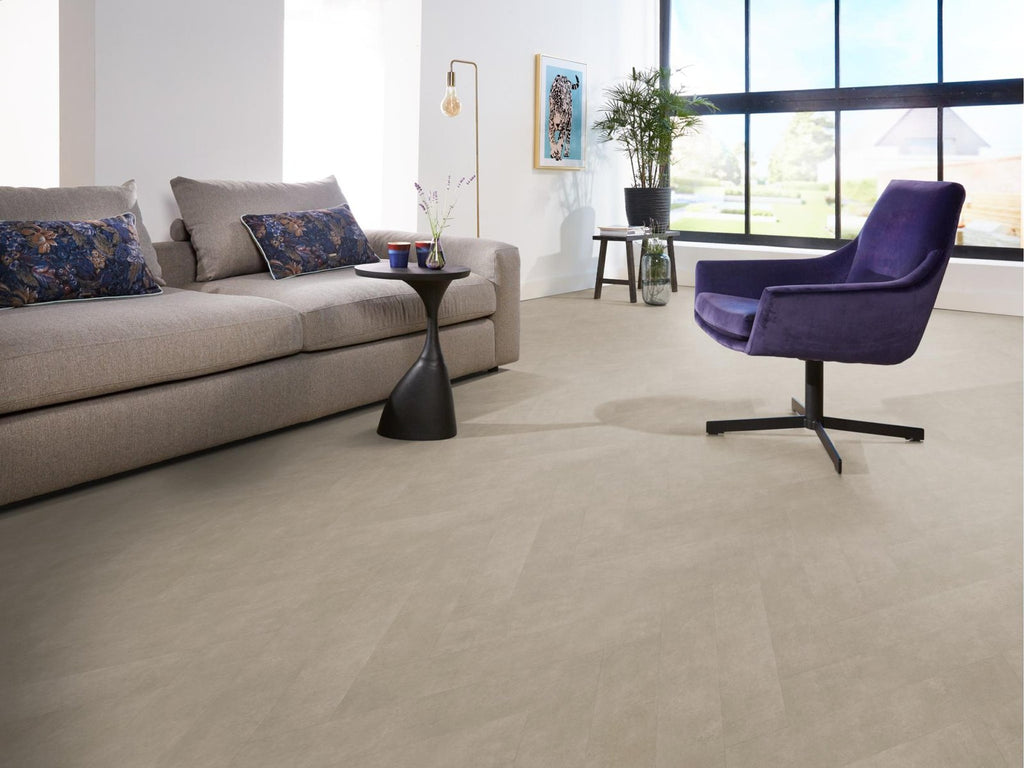 Herringbone dryback sand sfeer