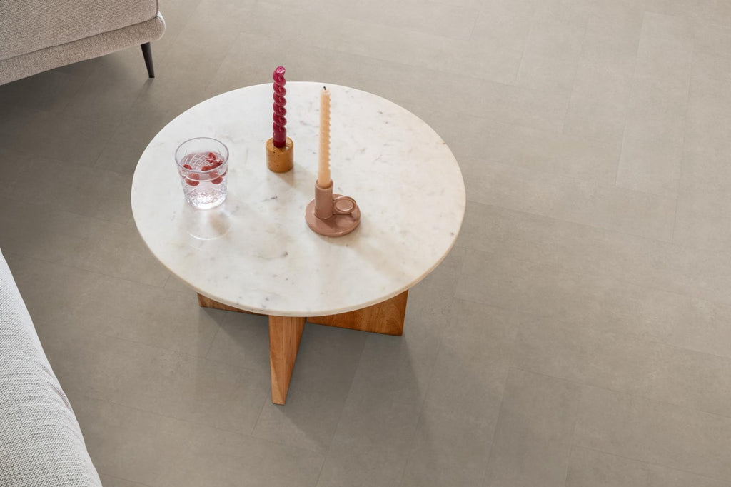 Herringbone dryback sand sfeer