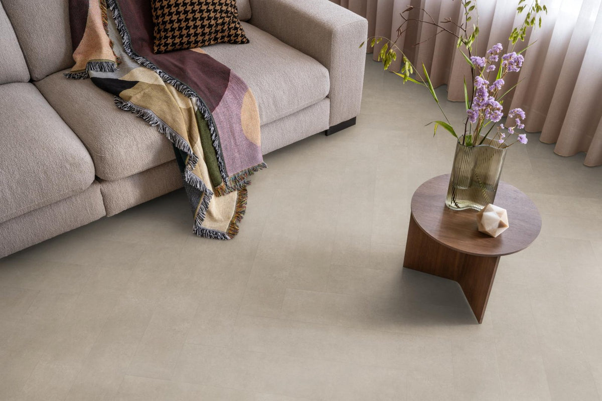 Herringbone dryback sand sfeer