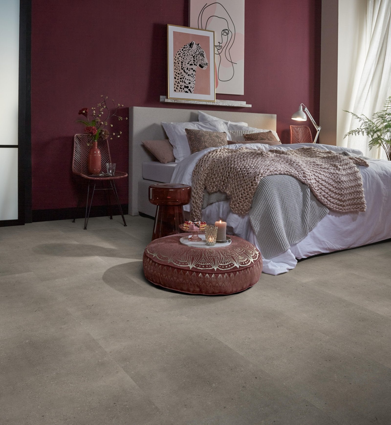 Composite dryback warm grey sfeer