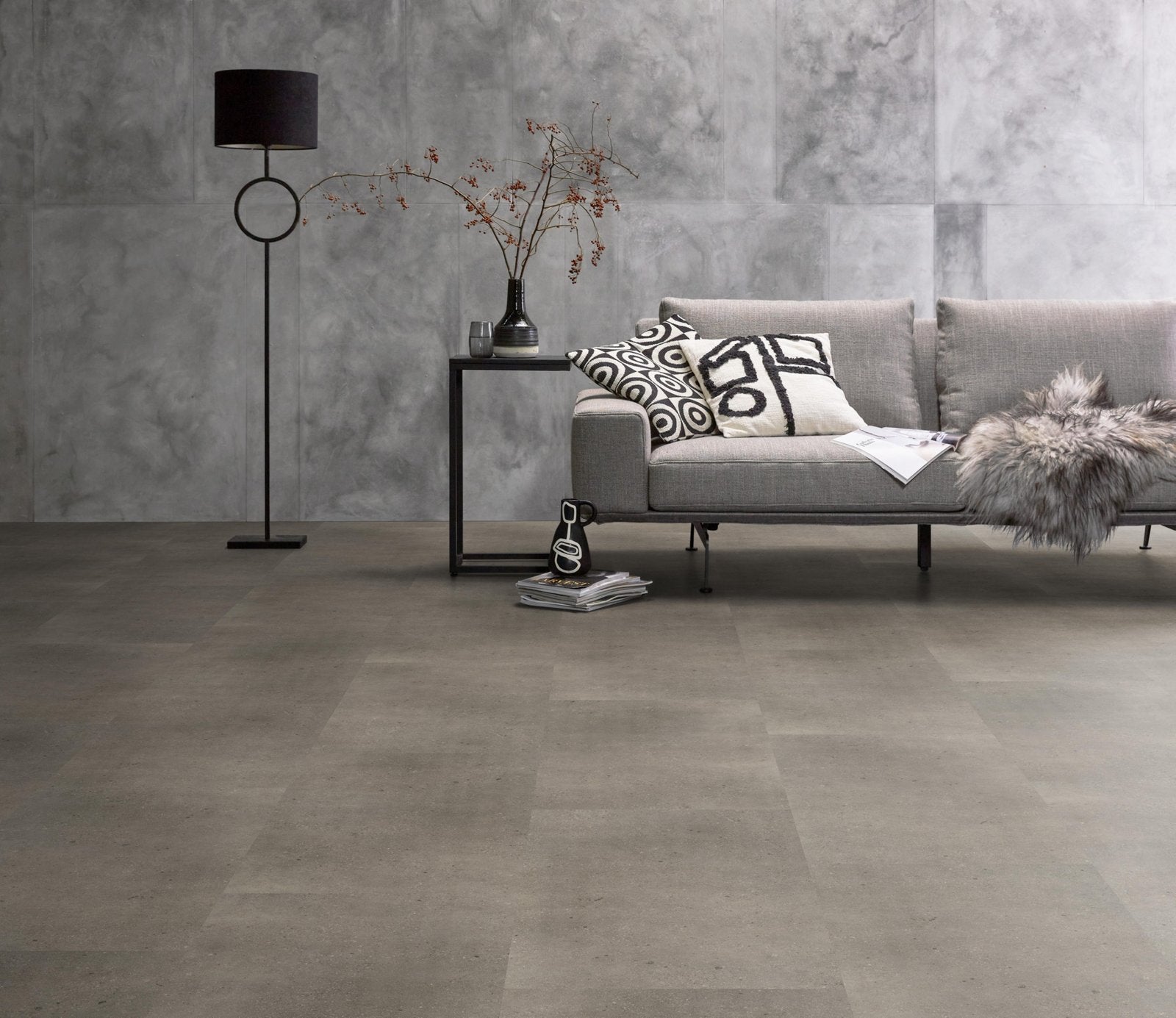 Composite dryback warm grey sfeer