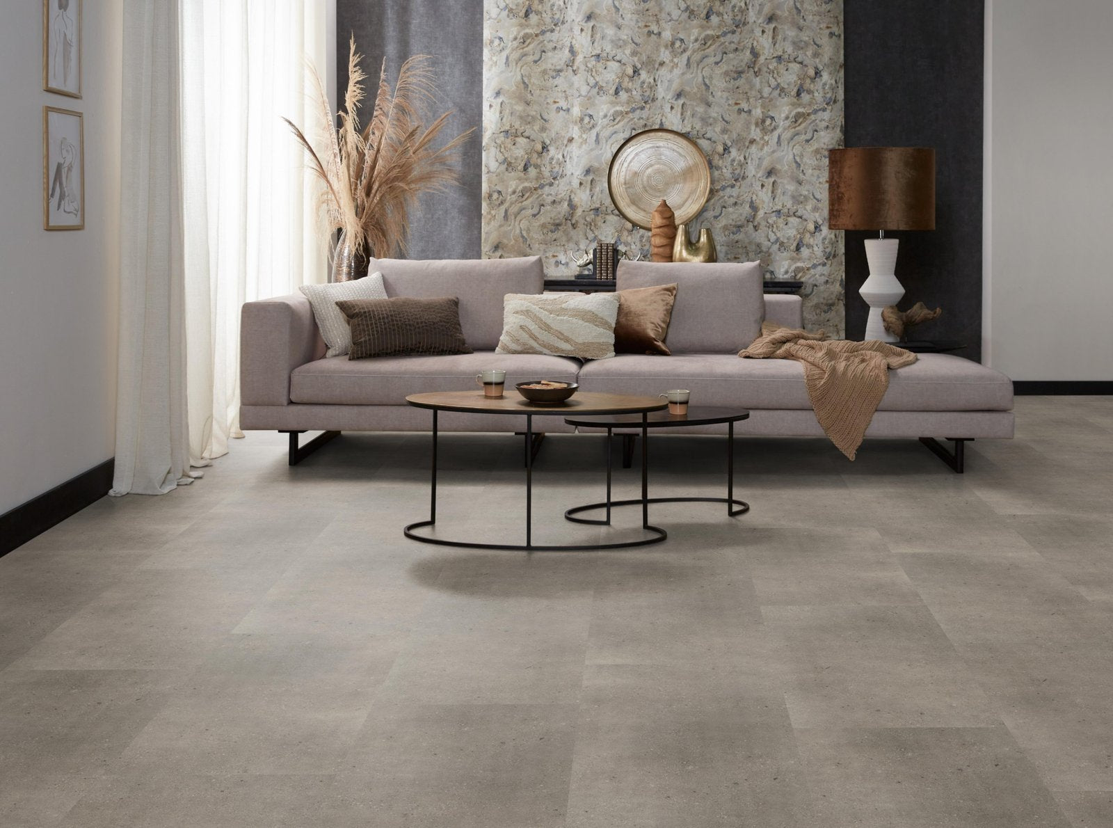 Composite dryback warm grey sfeer
