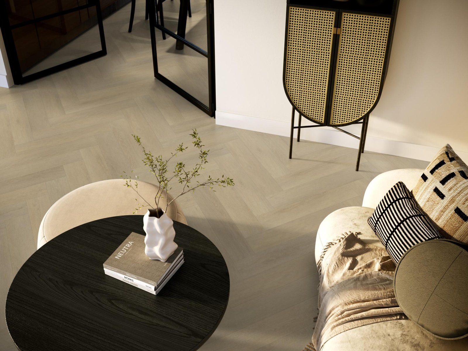 Herringbone click SRC natural sfeer