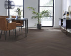 Herringbone click SRC charcoal sfeer