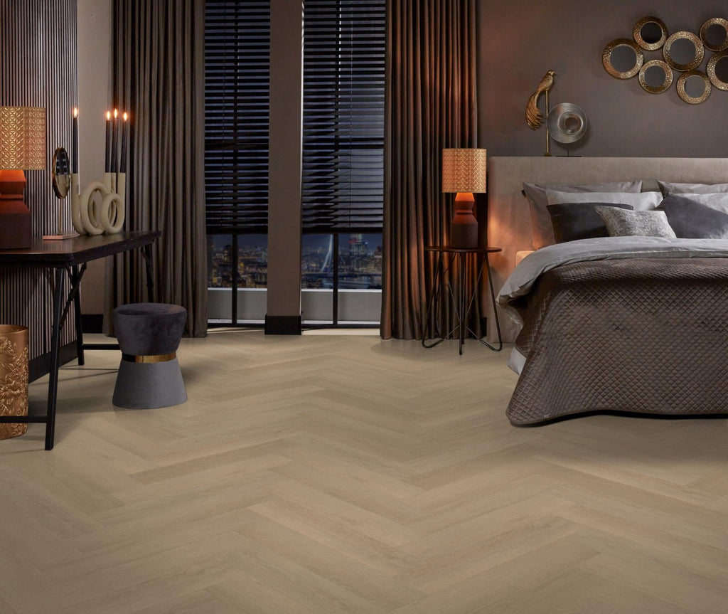 Herringbone click SRC warm natural sfeer