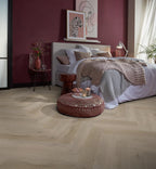 Spigato Vivero visgraat dryback light oak sfeer