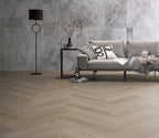 Spigato Vivero visgraat dryback light oak sfeer
