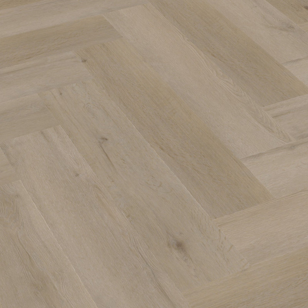Spigato Vivero visgraat dryback light oak 3D