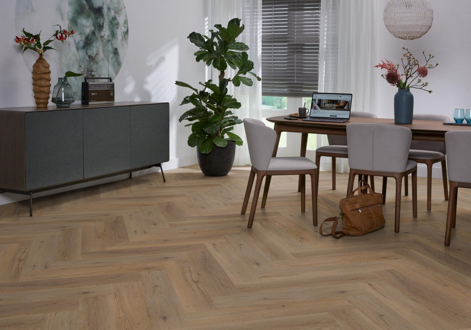 Spigato Vivero visgraat dryback smoky sfeer