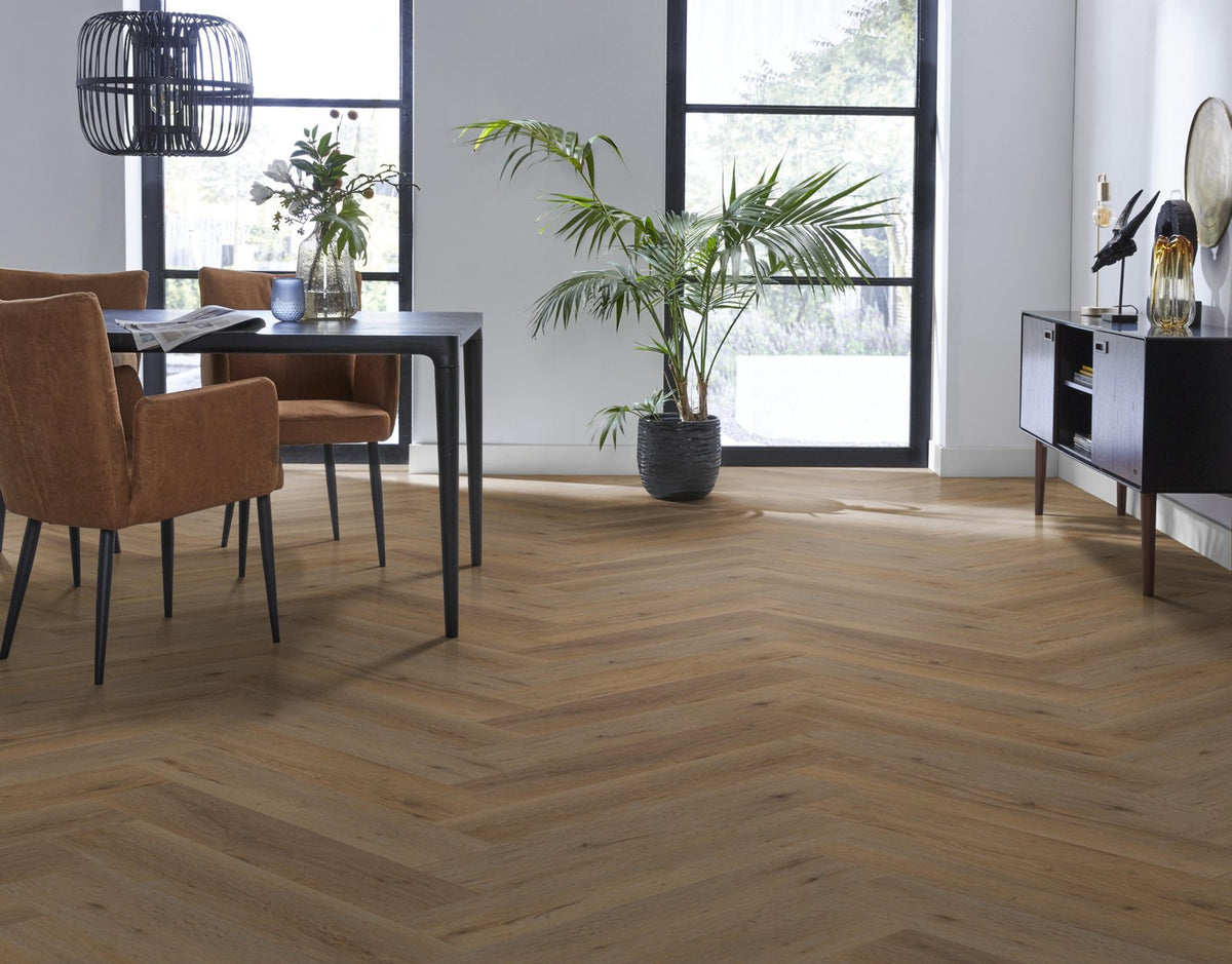 Spigato Vivero visgraat dryback smoky sfeer
