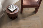 Spigato Vivero visgraat dryback natural oak sfeer