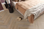 Spigato Vivero visgraat dryback natural oak sfeer