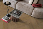 Spigato Vivero visgraat dryback dark oak sfeer