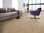 Spigato Vivero visgraat dryback beige sfeer