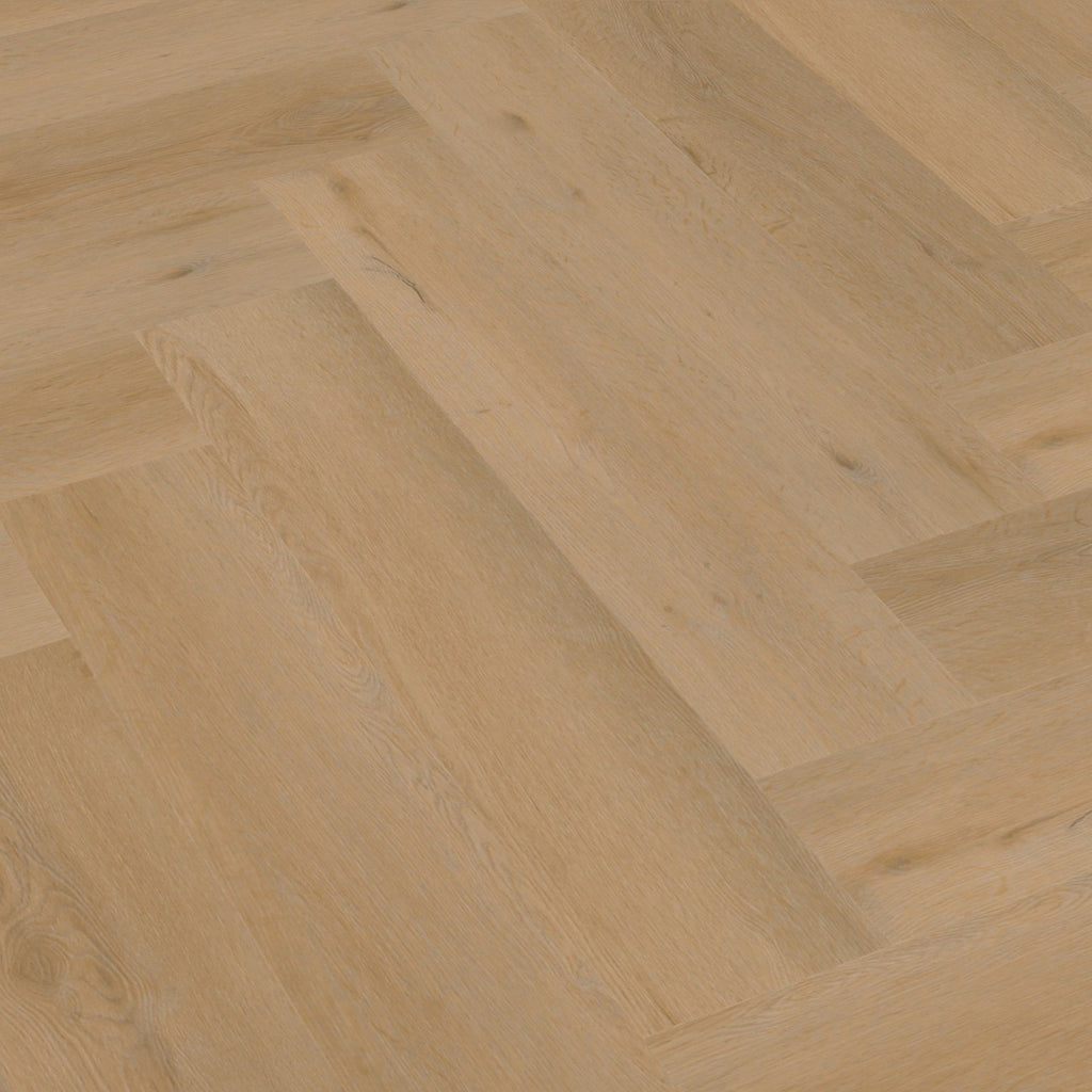 Spigato Vivero visgraat dryback warm oak 3D