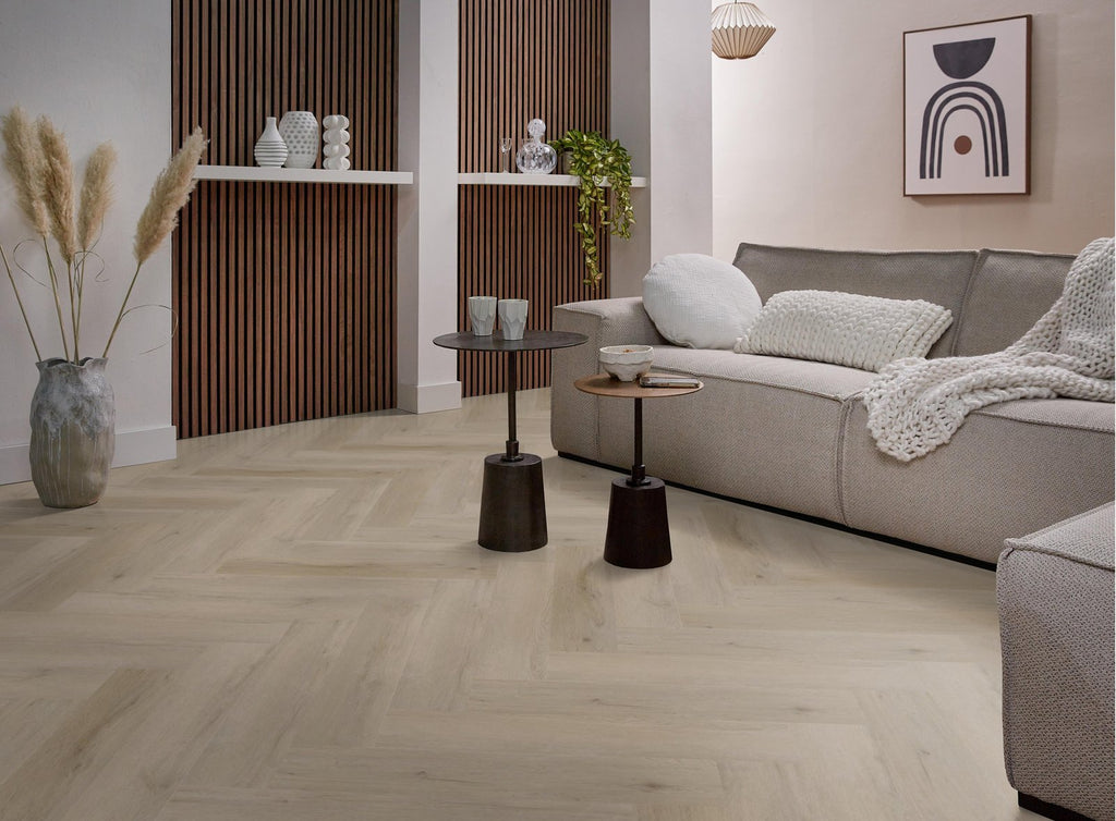 Spigato Vivero visgraat click SRC light oak sfeer