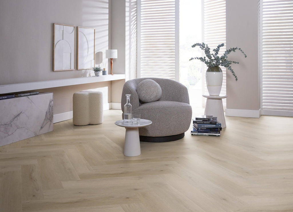 Spigato Vivero visgraat click SRC light oak sfeer