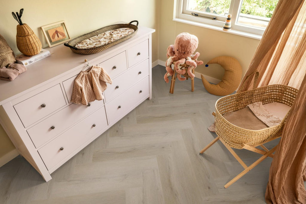 Spigato Vivero visgraat click SRC light oak sfeer