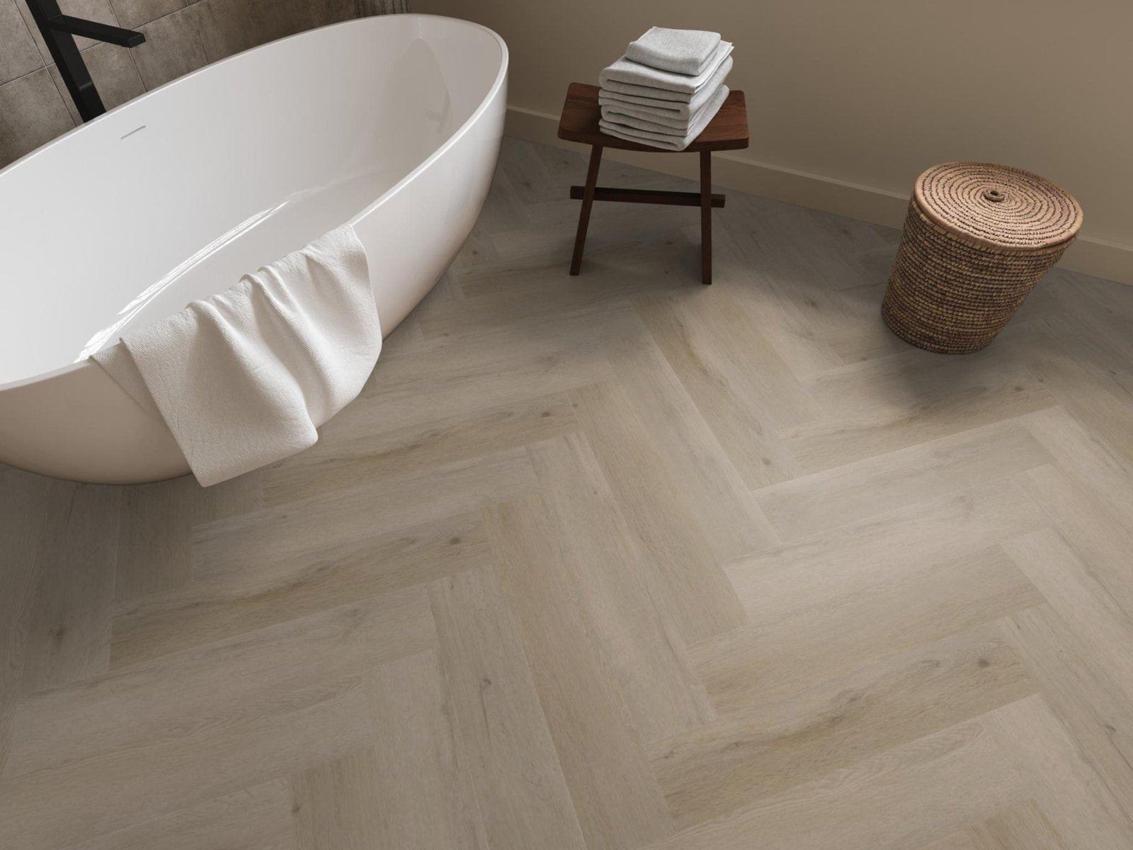 Spigato Vivero visgraat click SRC light oak sfeer