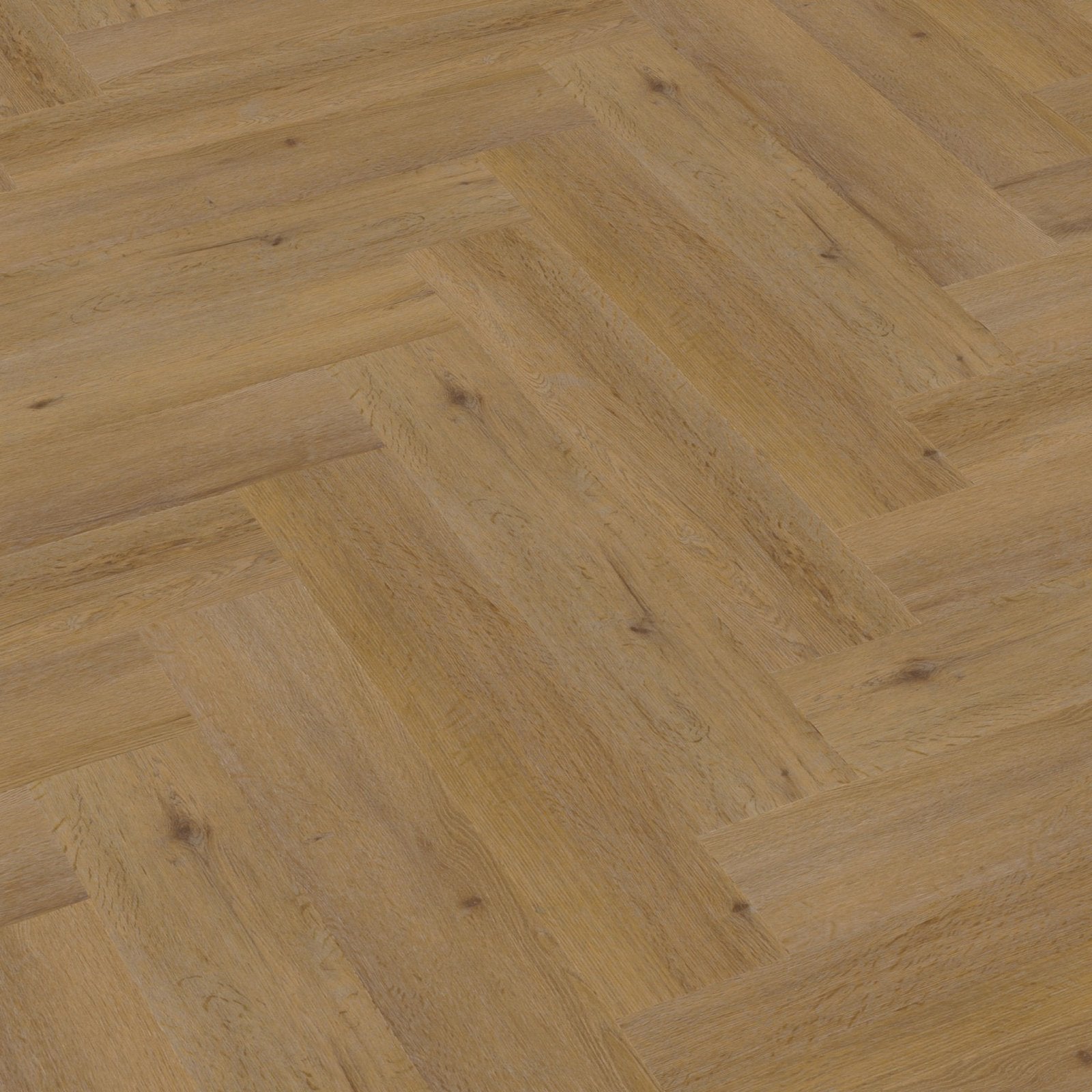 Spigato Vivero visgraat click SRC dark oak 3D
