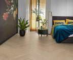 Spigato Vivero visgraat click SRC beige sfeer