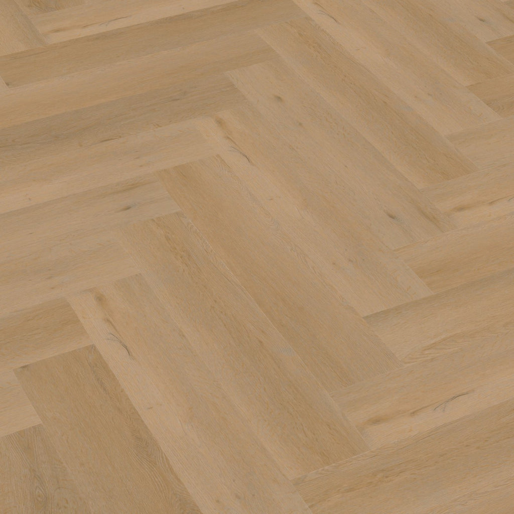 Spigato Vivero visgraat click SRC warm oak 3D