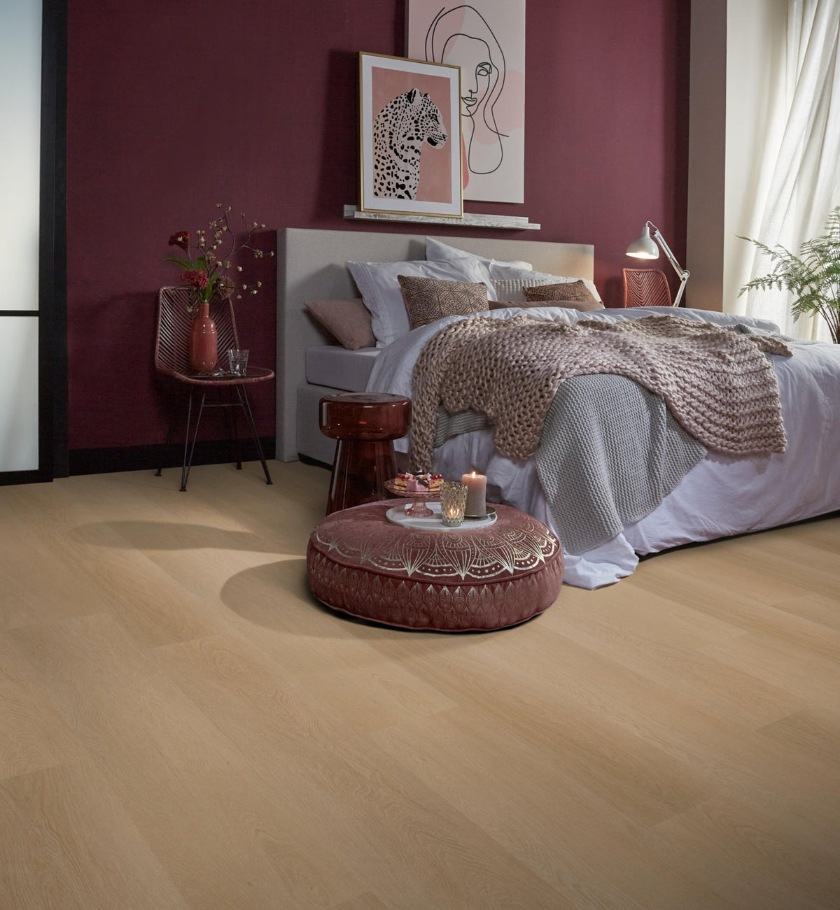 Estino click SRC dark oak sfeer