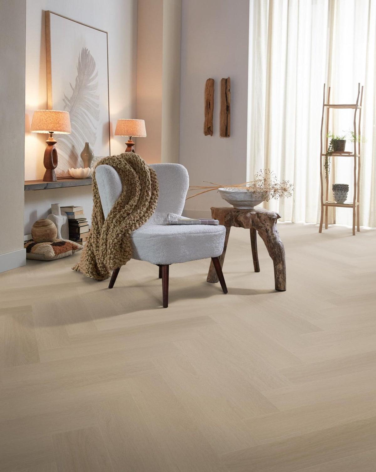 Spigato Estino visgraat dryback smoky sfeer
