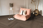 Spigato Estino visgraat dryback brown sfeer