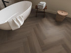 Spigato Estino visgraat dryback brown sfeer
