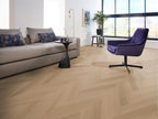 Spigato Estino visgraat click SRC dark oak sfeer