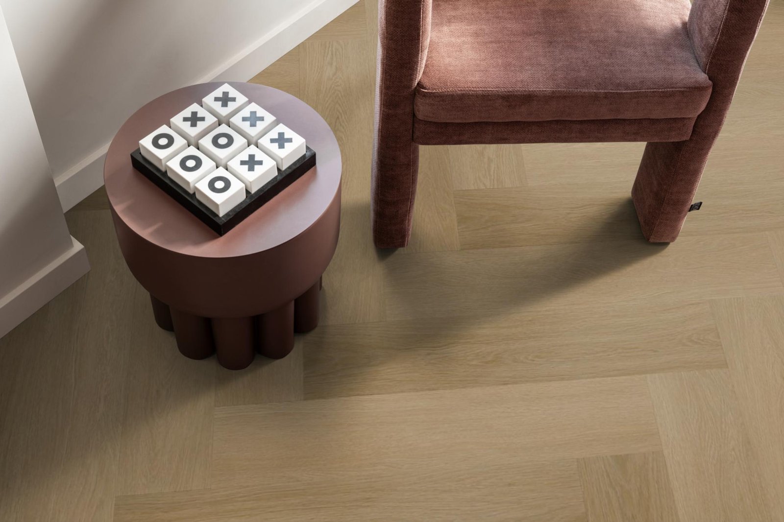 Spigato Estino visgraat click SRC warm oak sfeer