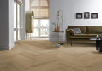 Spigato Estino visgraat click SRC warm oak sfeer