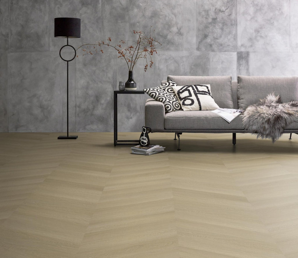 Spigato Estino hongaarse punt dryback natural oak sfeer