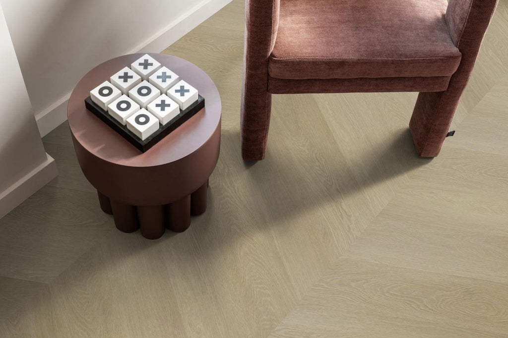 Spigato Estino hongaarse punt dryback natural oak sfeer