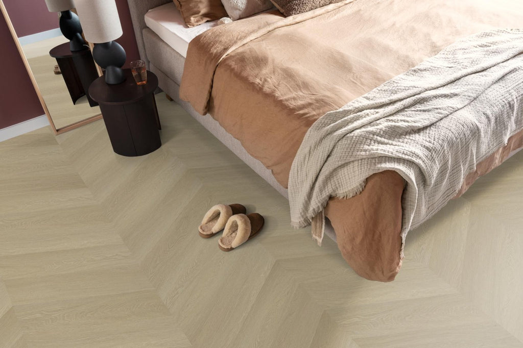 Spigato Estino hongaarse punt dryback natural oak sfeer