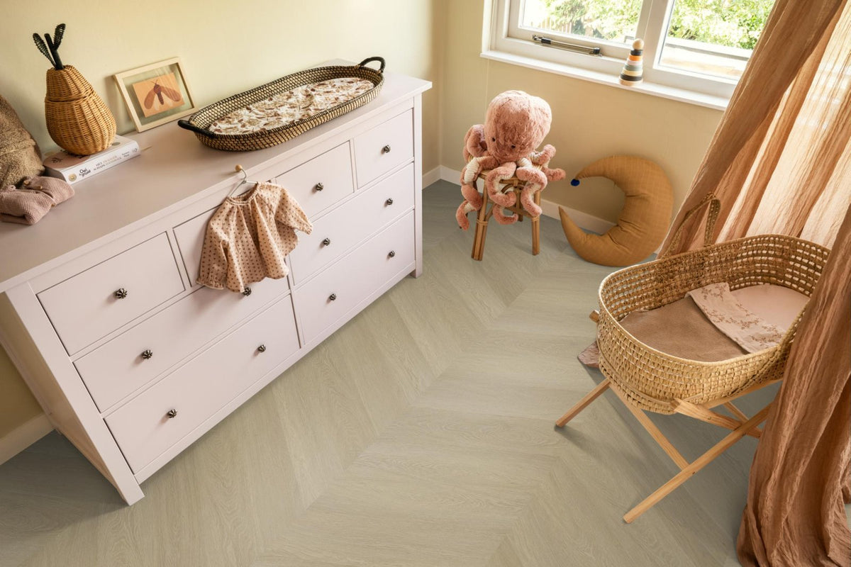 Spigato Estino hongaarse punt dryback natural oak sfeer