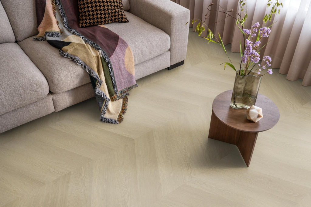 Spigato Estino hongaarse punt dryback natural oak sfeer