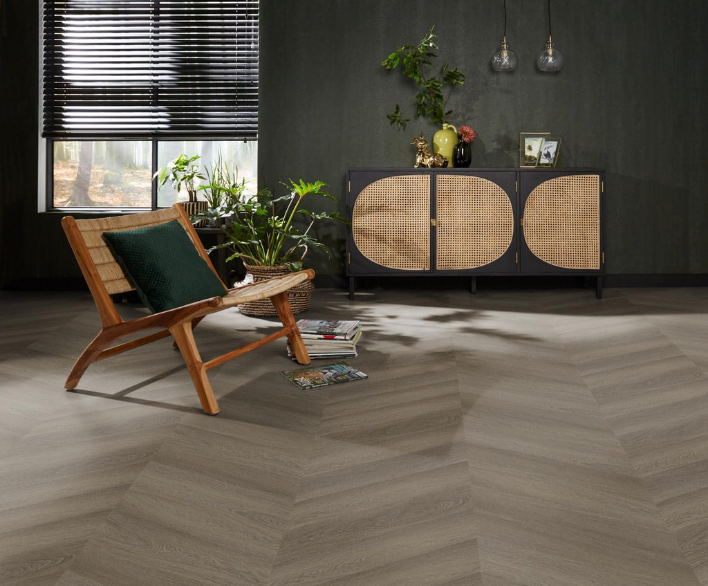 Spigato Estino hongaarse punt dryback brown sfeer