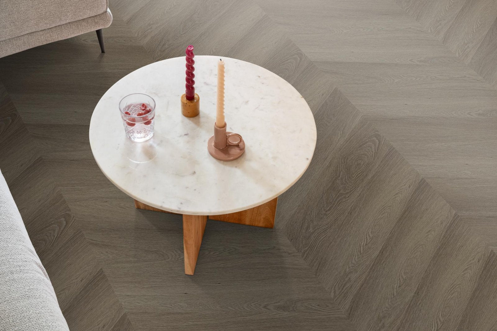 Spigato Estino hongaarse punt dryback brown sfeer