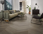 Spigato Estino hongaarse punt dryback brown sfeer
