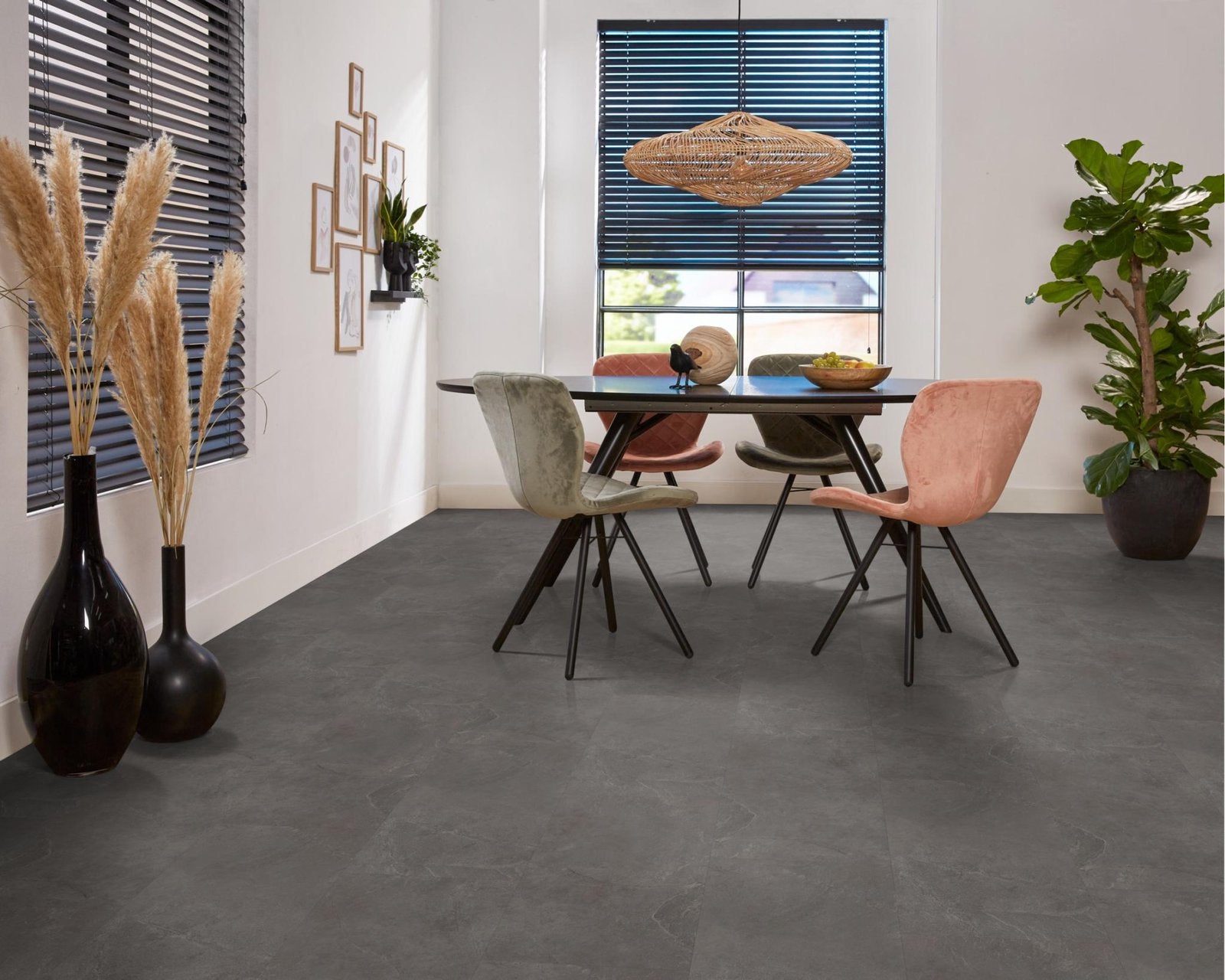 Noveno dryback dark grey sfeer
