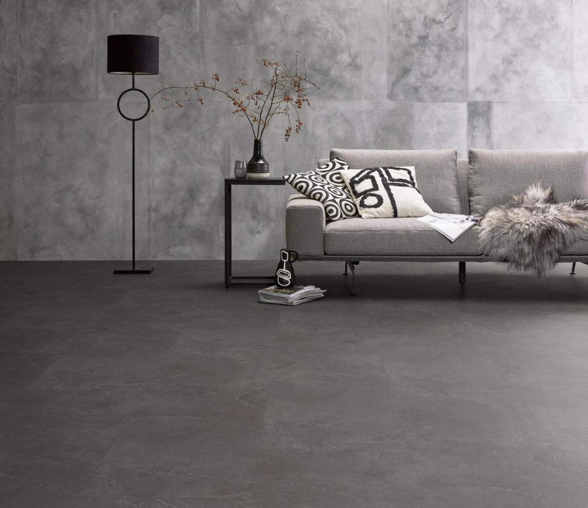 Noveno dryback dark grey sfeer