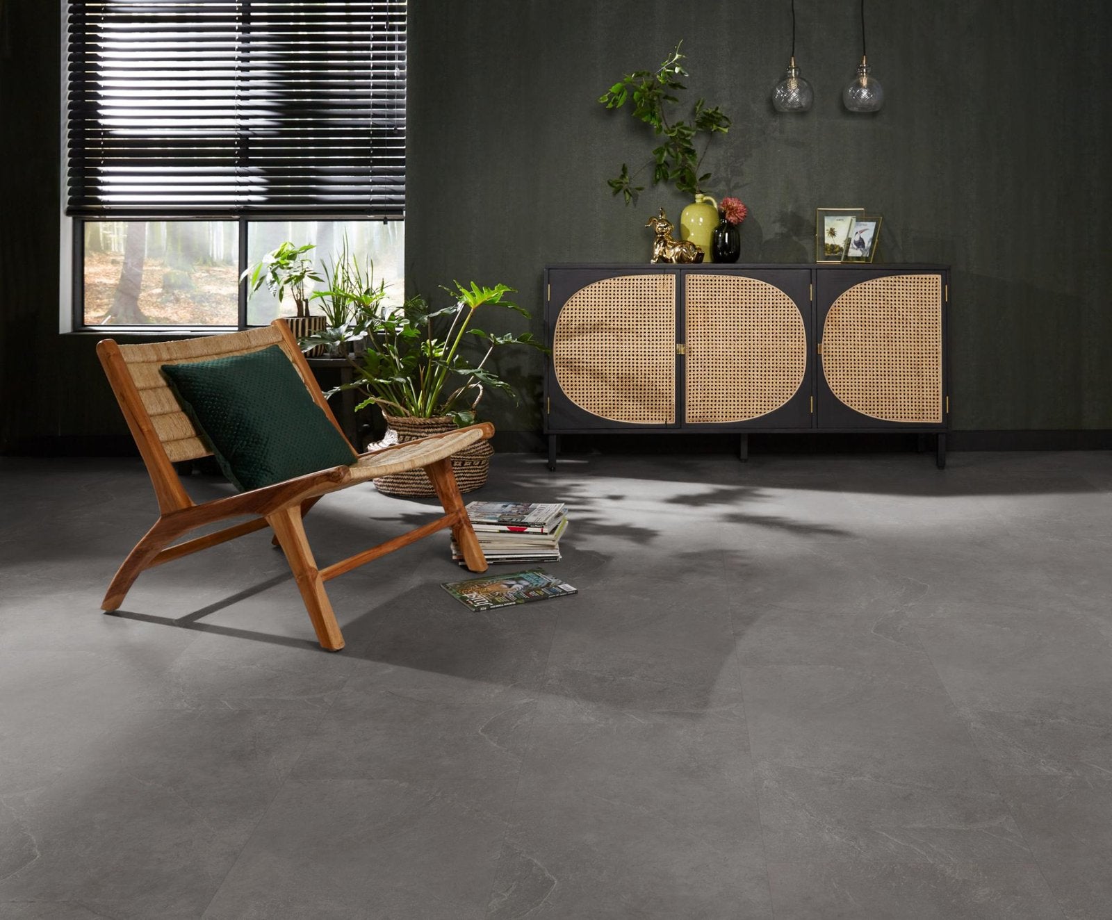 Noveno dryback dark grey sfeer