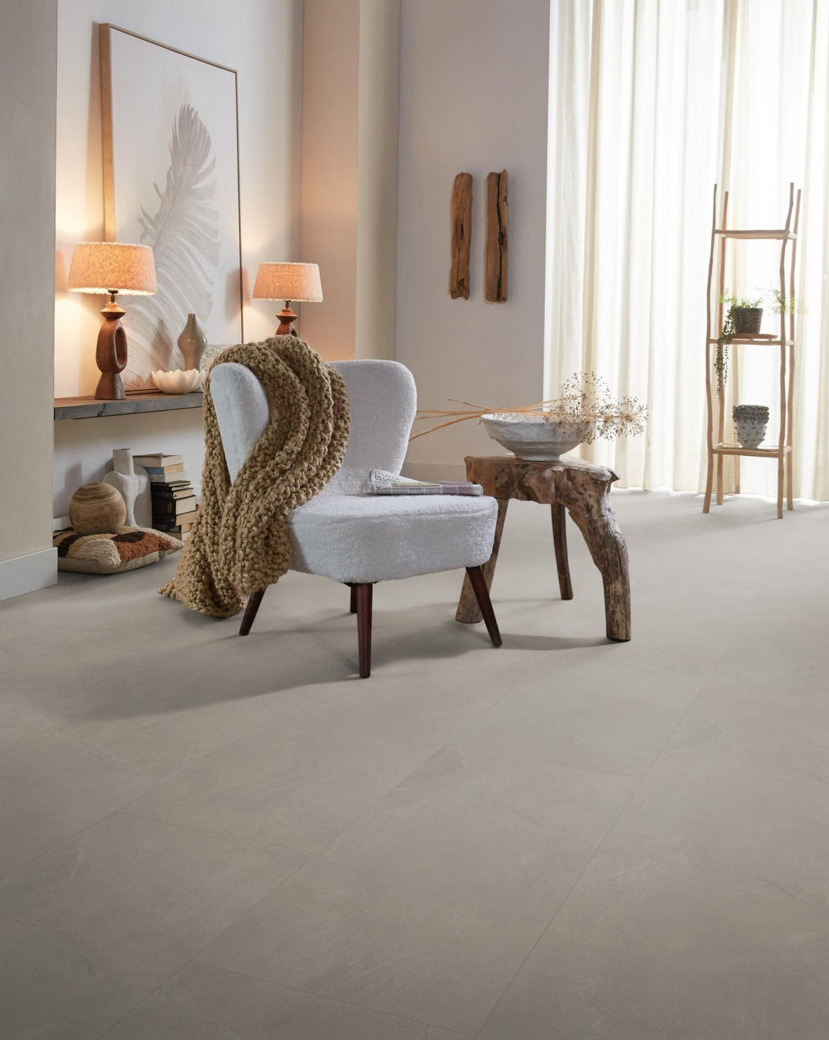 Noveno dryback warm grey sfeer
