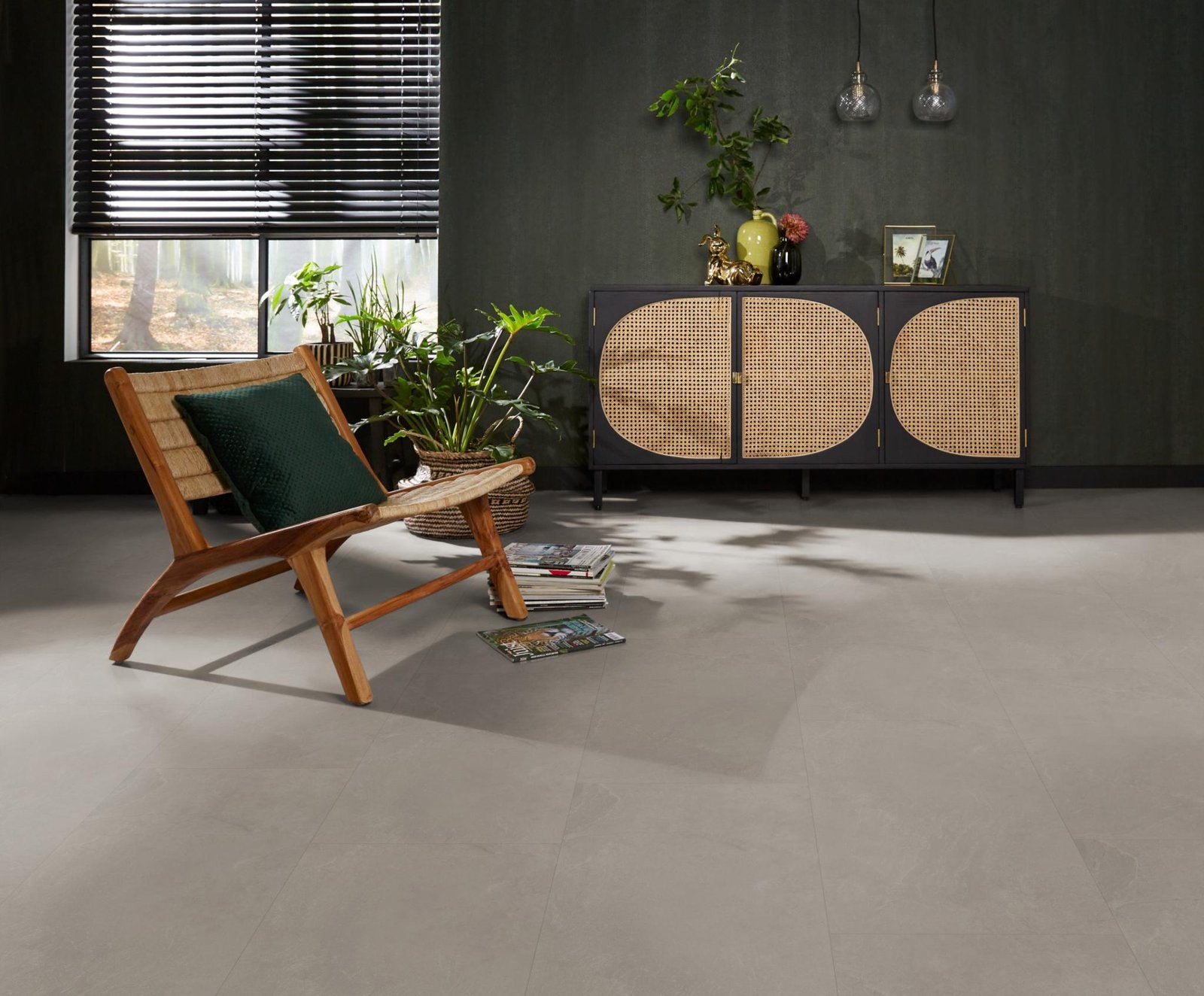 Noveno dryback warm grey sfeer