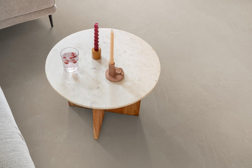 Noveno xl dryback warm beige sfeer