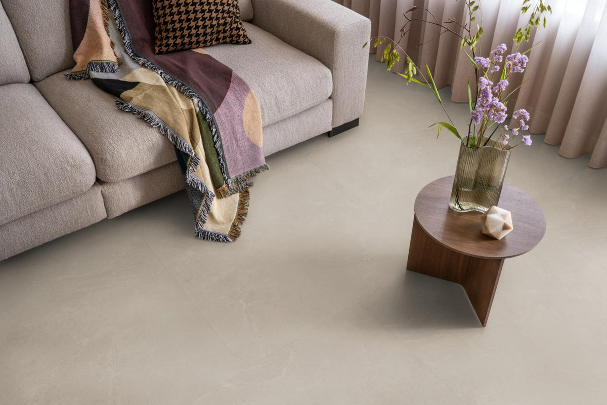 Noveno xl dryback warm beige sfeer