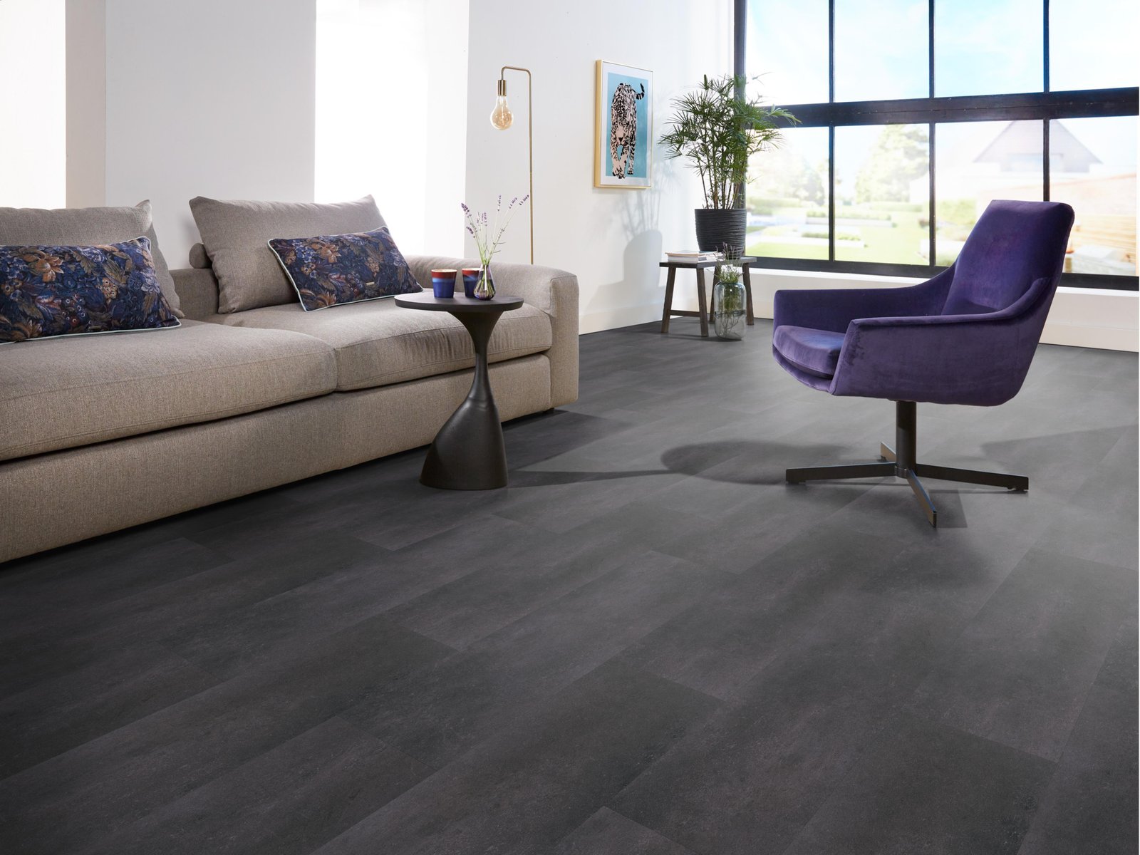 Sarino dryback anthracite sfeer
